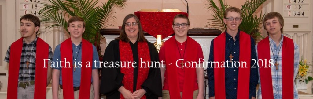 Faith is a Treasure Hunt - Confirmation 2018