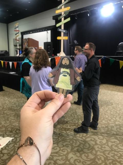 Flat Jesus at the Tri-Conference UCC Annual Meeting