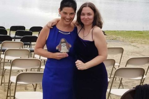 Flat Jesus at a Beachside Wedding