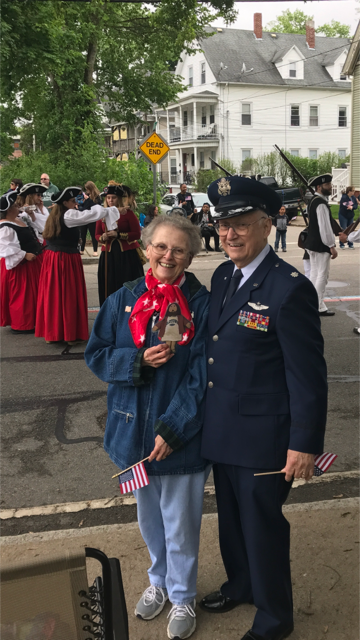 Flat Jesus at Another Memorial Day Parade