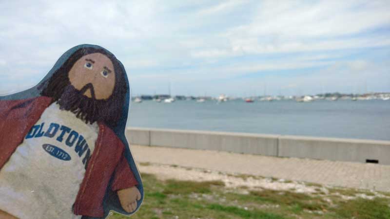 Flat Jesus Takes On Newport