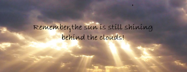 Sun Behind the Clouds