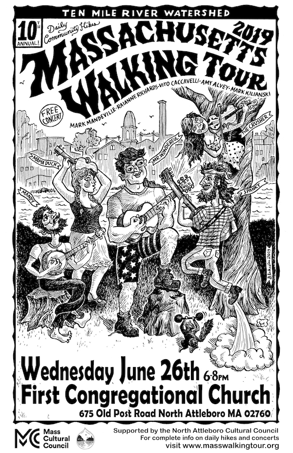 2019 Massachusetts Walking Tour