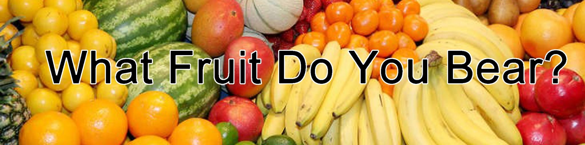 What Fruit Do You Bear? Oldtown Church